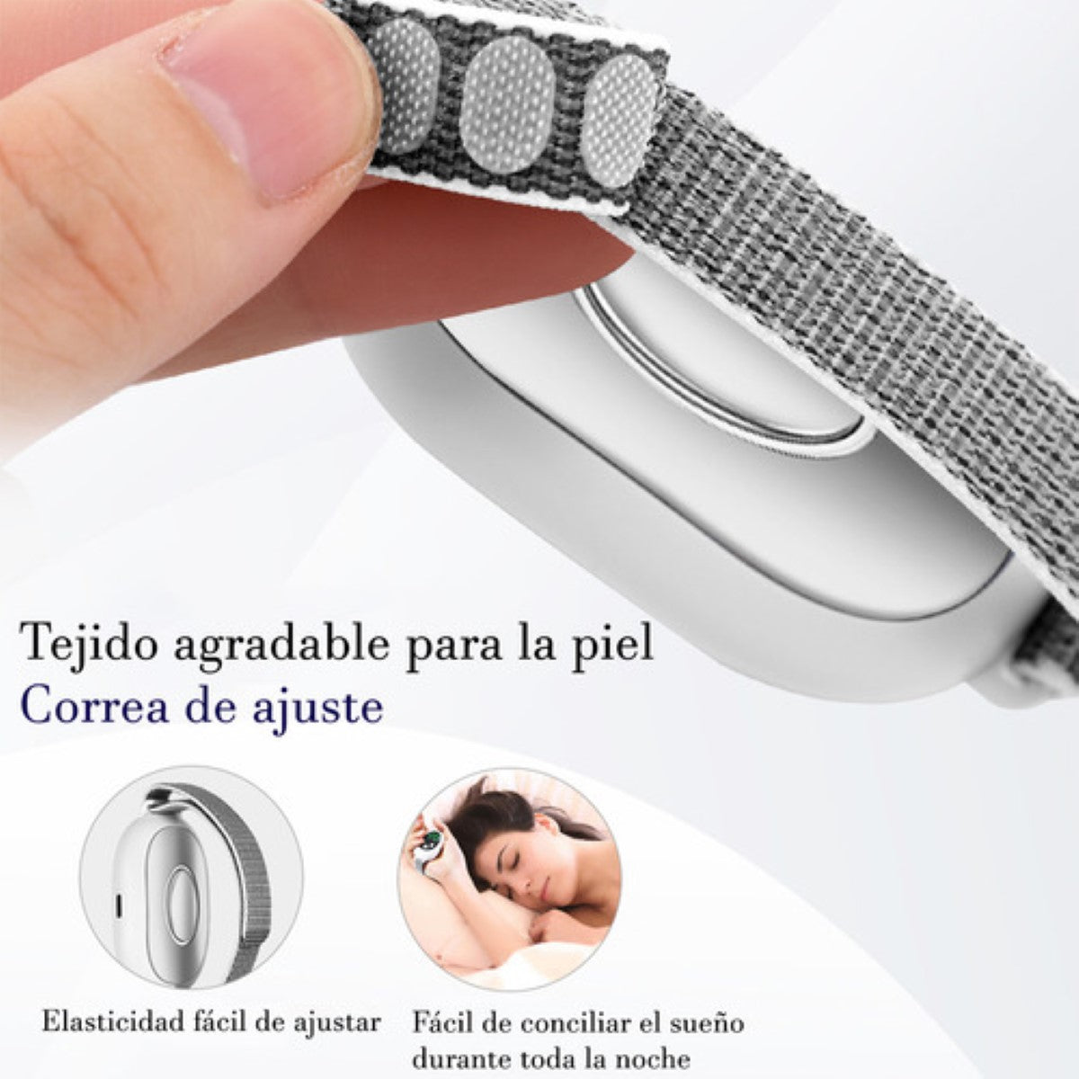 SueñoFlex™ Pulsera Antirronquidos